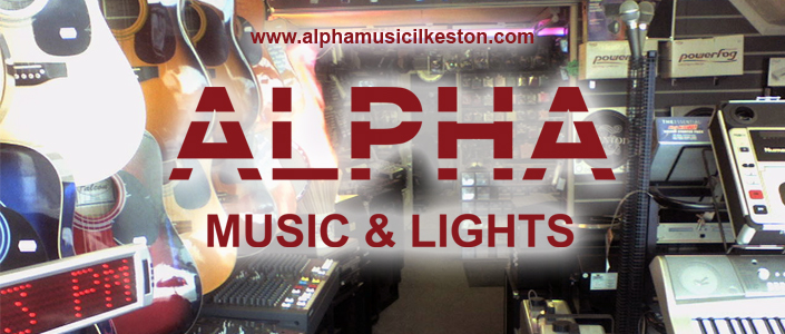 Alpha Music Ilkeston shop interior